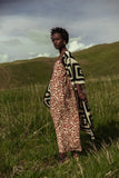 Regio Geometric Kimono in Black FINAL SALE