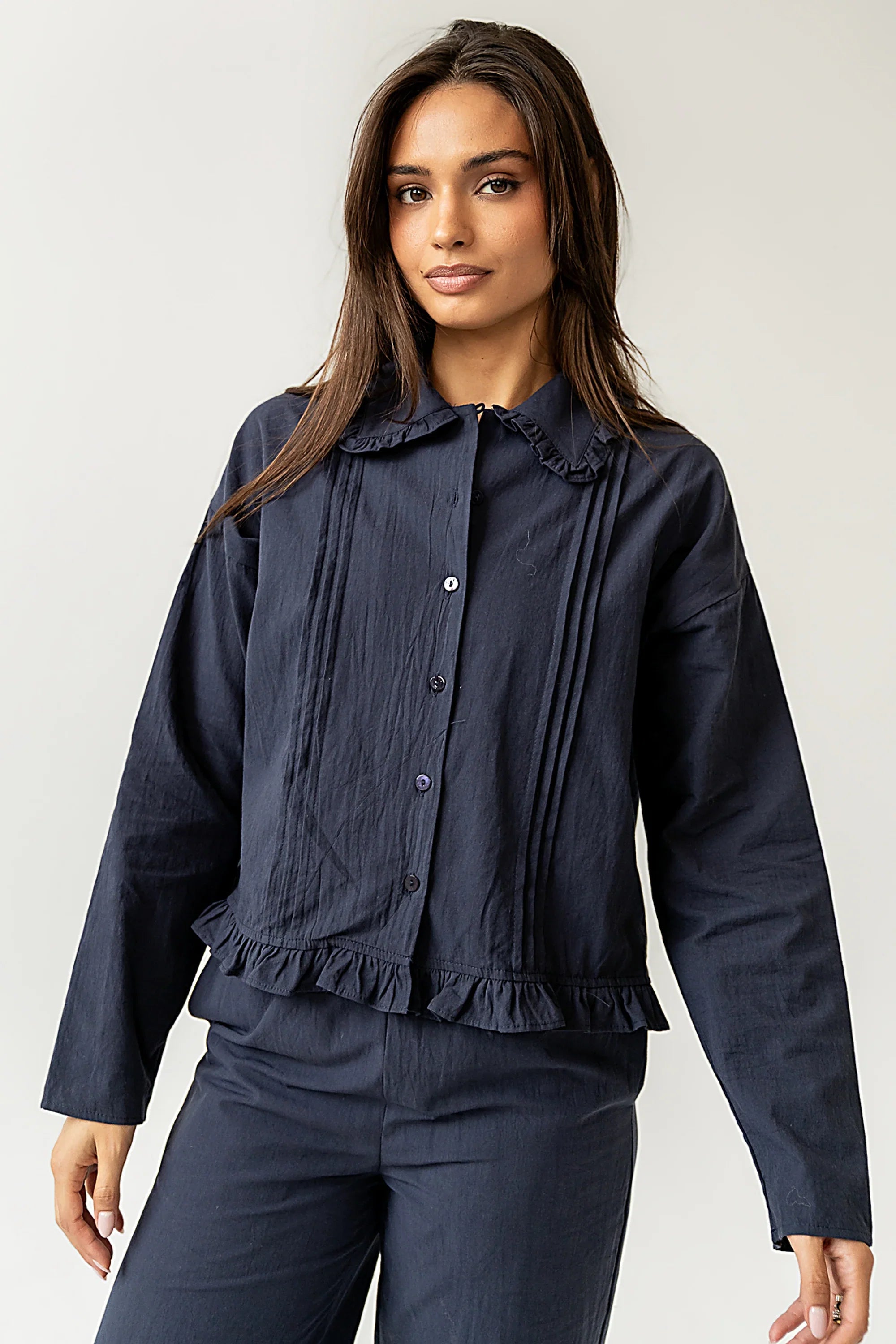 Alora Collared Blouse
