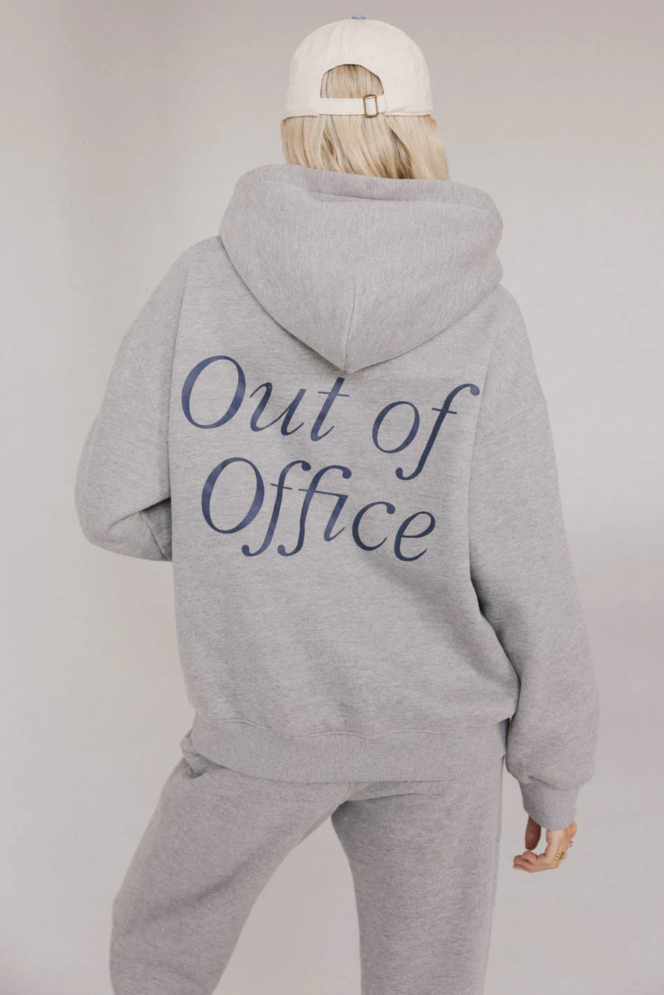 Out of Office Sweatshirt in Heather Grey FINAL SALE