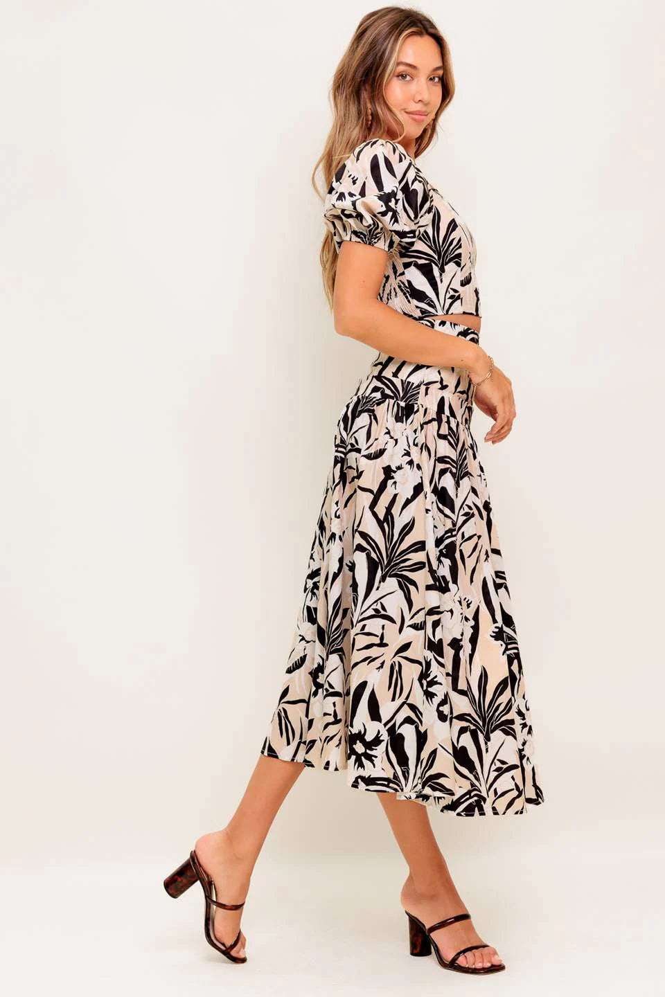 MILA ISLAND INSPIRED TOP SKIRT SET