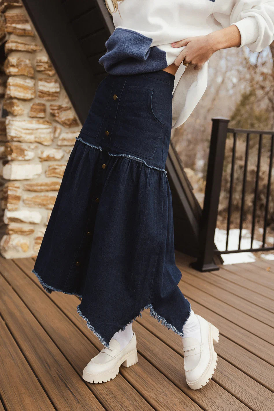 Gabriela Denim Skirt FINAL SALE