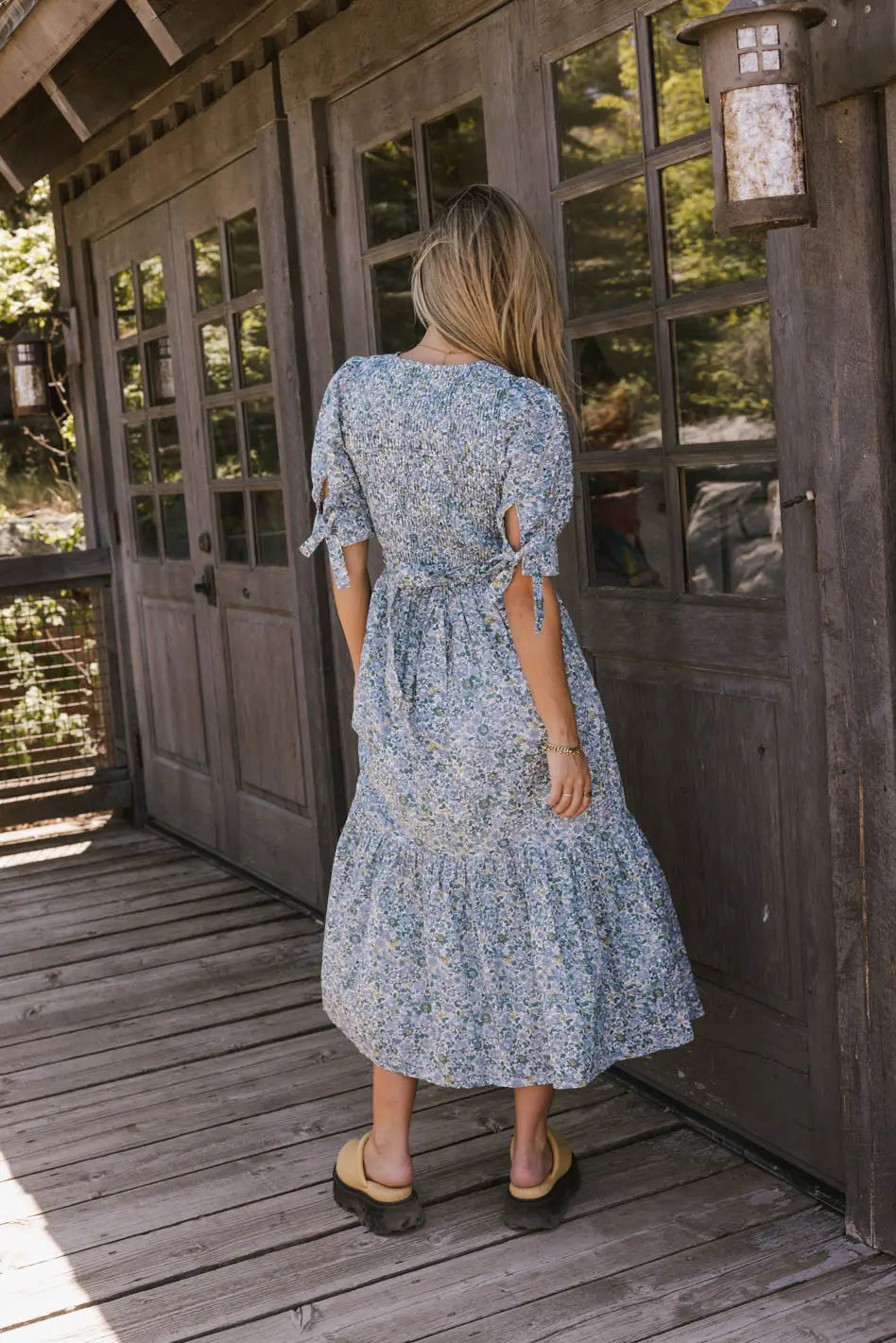 Misty Button Down Midi Dress FINAL SALE