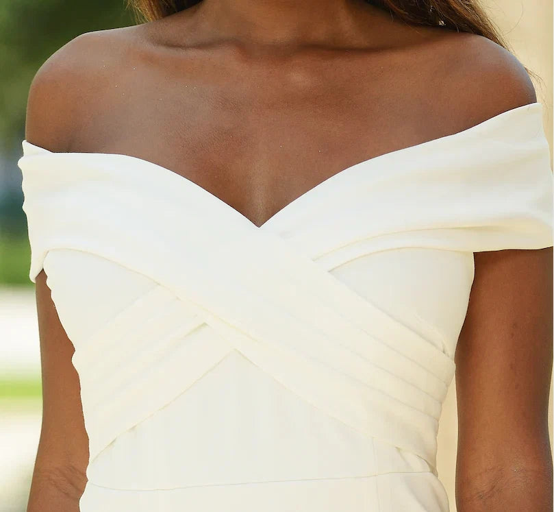 Brienne Dress White