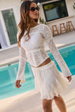 Caroline Lace Mini Skirt