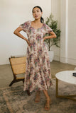 Keiko Floral Midi Dress FINAL SALE