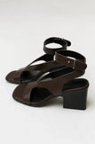 Felipa Block Heels in Brown