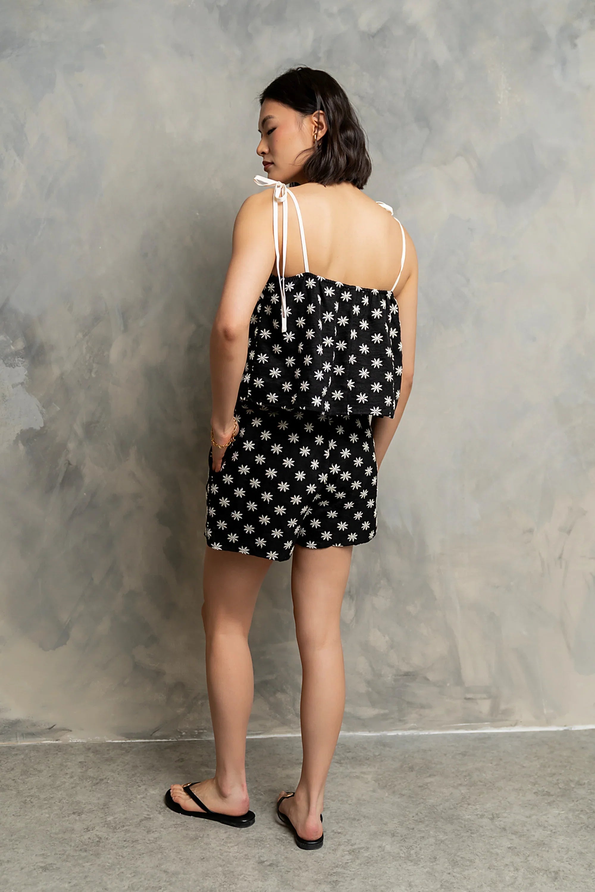 Mazzy Embroidered Floral Tank Top