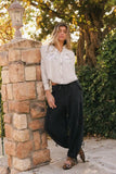 Avery Crinkle Joggers in Black FINAL SALE