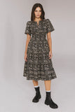 Sandra Smocked Waist Midi Dress FINAL SALE