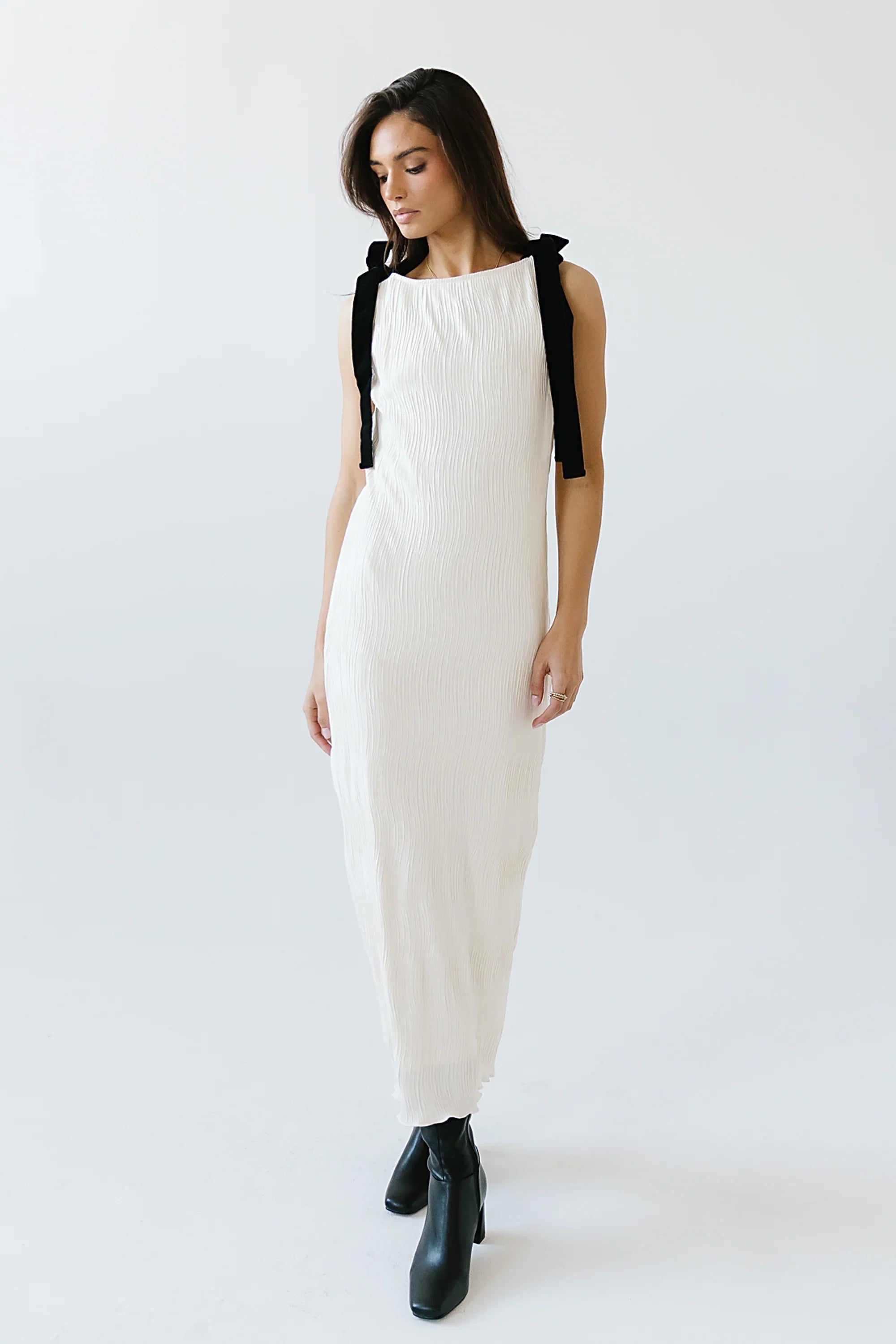 Kasey Textured Maxi Dress FINAL SALE