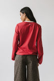 Romy Striped top in Red FINAL SALE