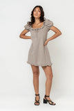 Lowen Plaid Babydoll Dress