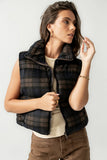 Brielle Puffer Vest in Navy FINAL SALE
