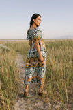 Ainoa Abstract Midi Dress FINAL SALE