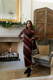 Misha Mesh Maxi Dress