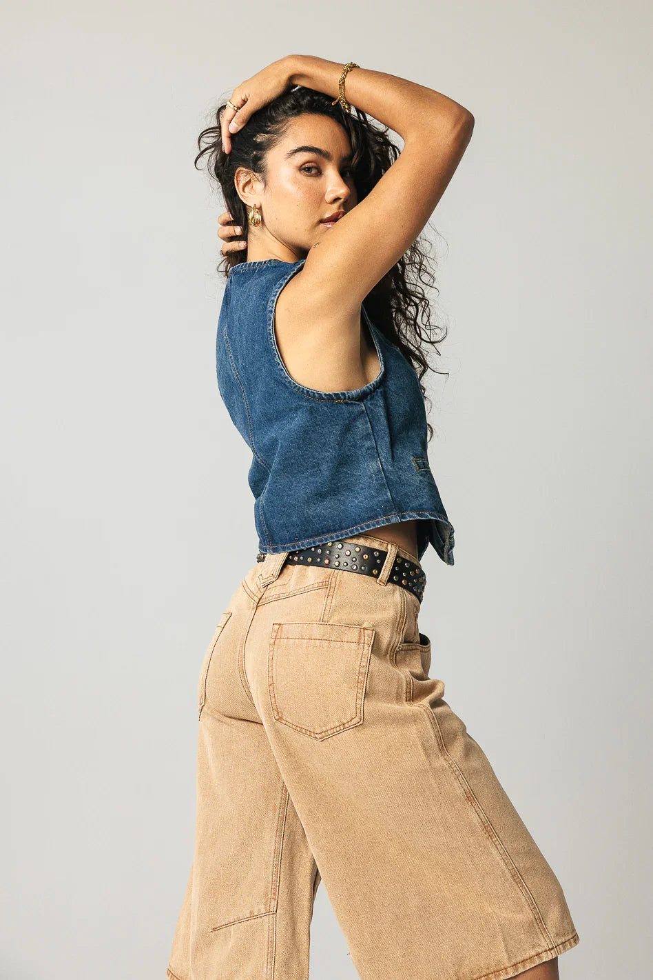 Alden Bermuda Shorts in Rust