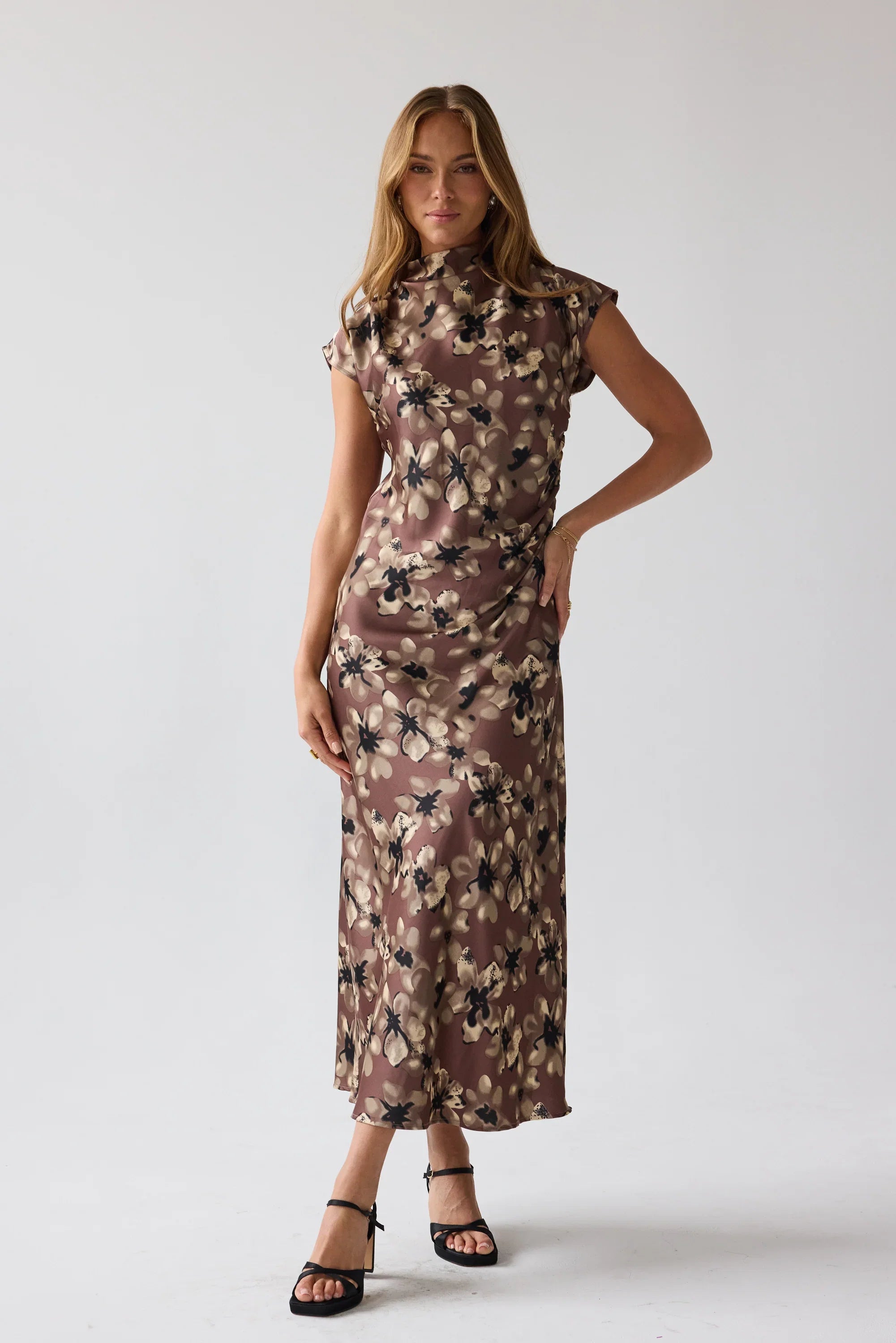 Janette Floral Maxi Dress FINAL SALE