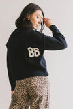 Jersey Cable Knit Sweater FINAL SALE