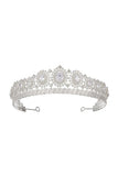 Silver Rhinestone Queen Crown