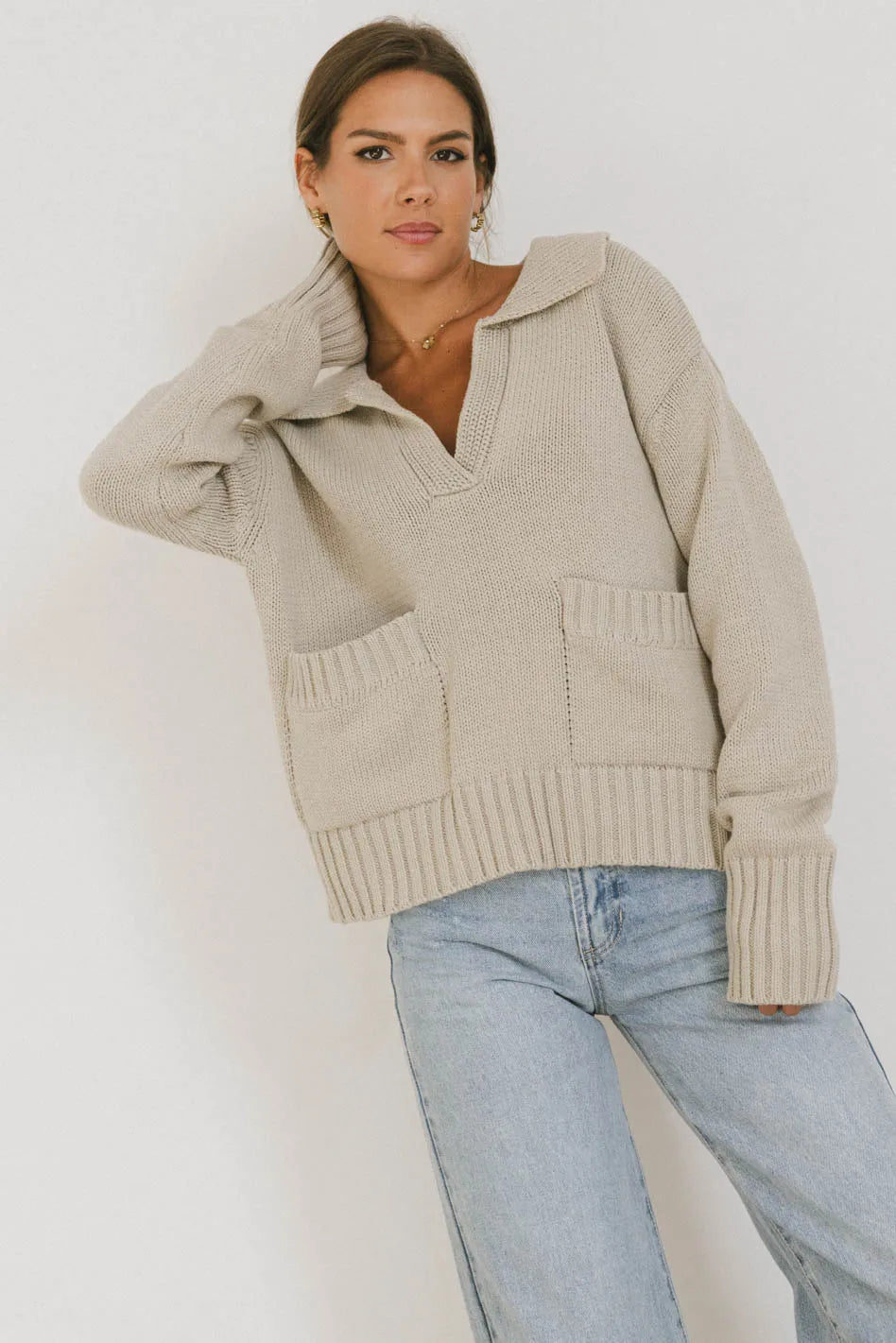 Shauna Collared Sweater FINAL SALE