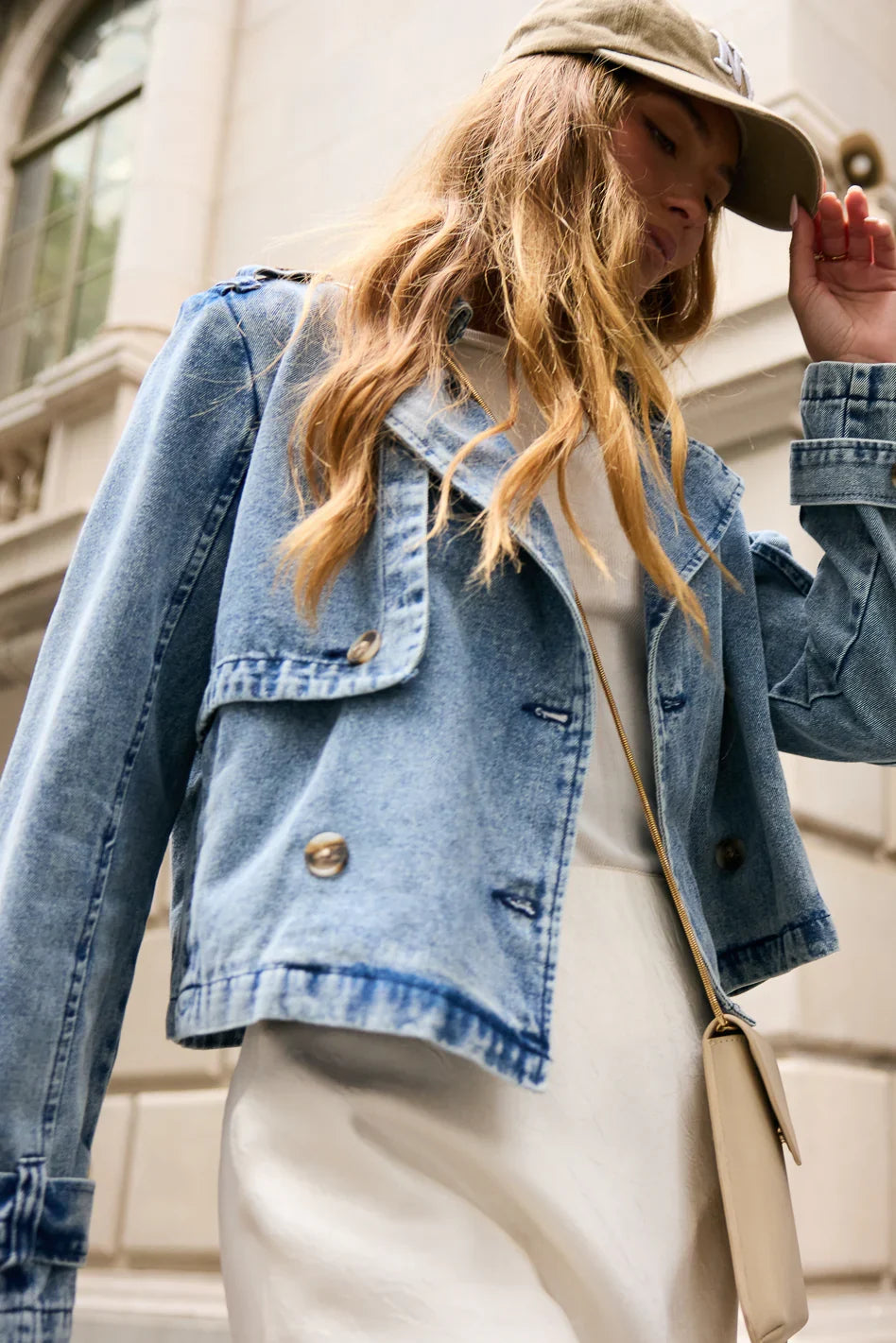 Jones Cropped Trench FINAL SALE