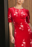 Ratana Velvet Floral Maxi Dress FINAL SALE