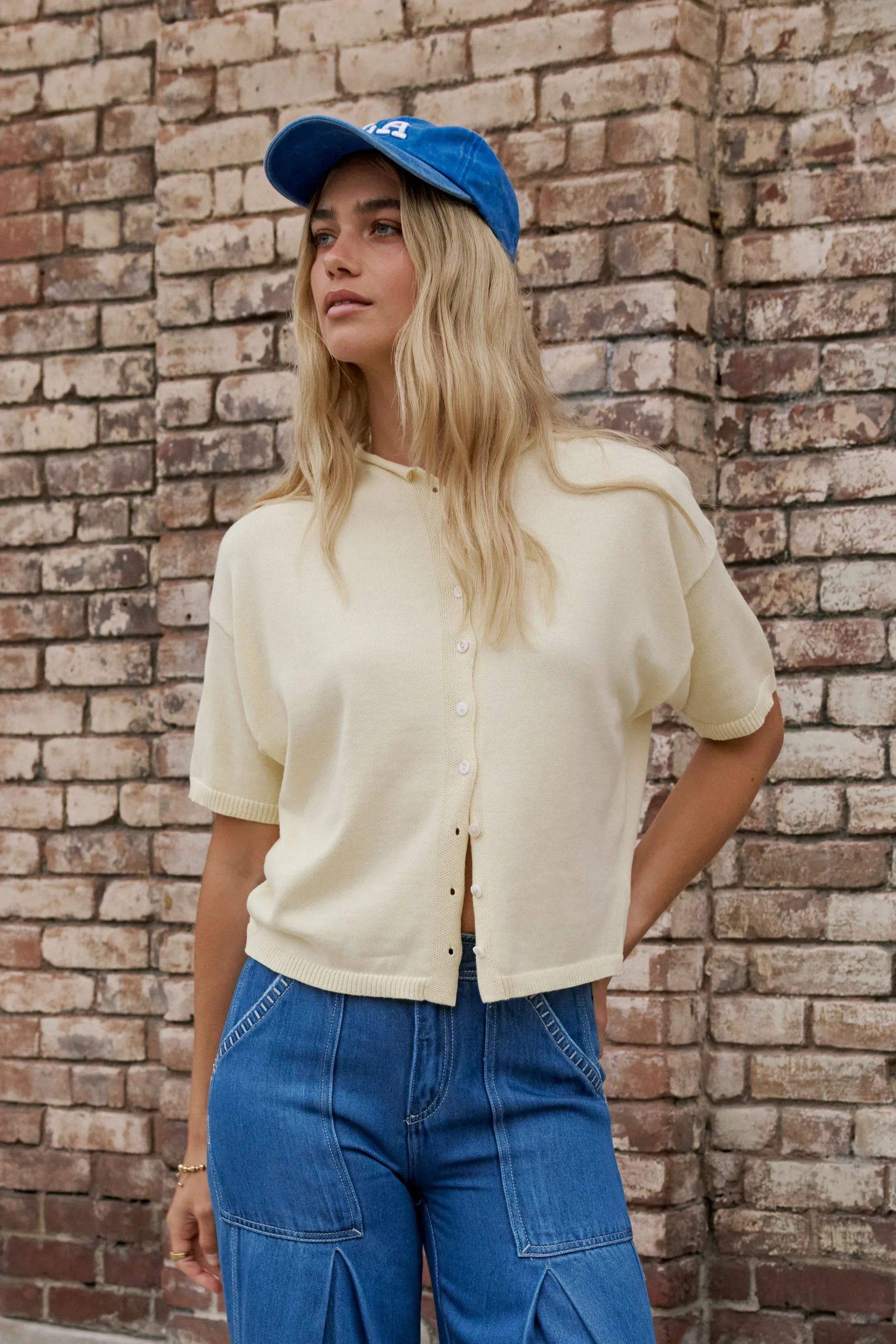 Camila Sweater in Butter Yellow FINAL SALE