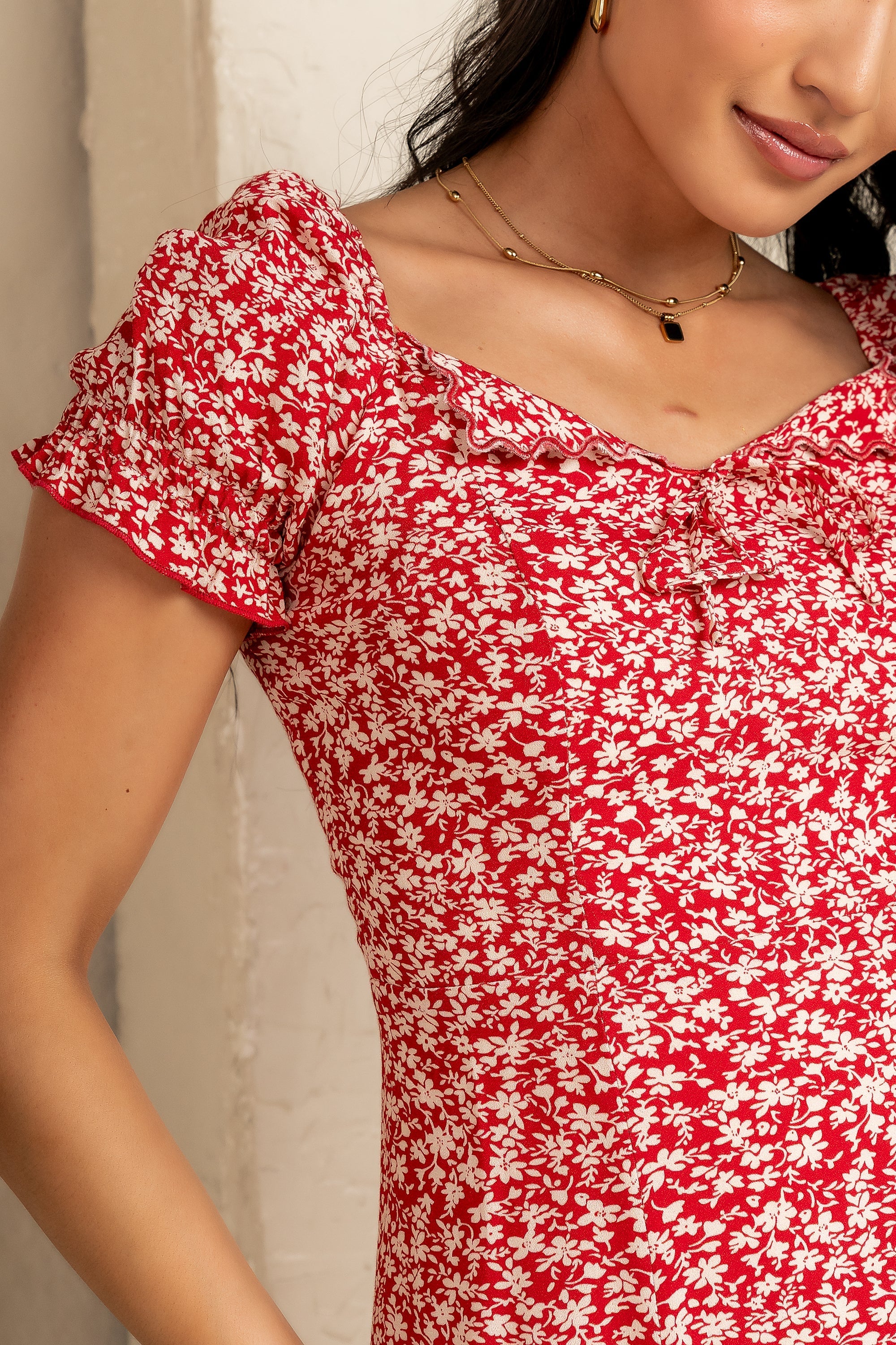 Marlow Maxi Dress in Red FINAL SALE