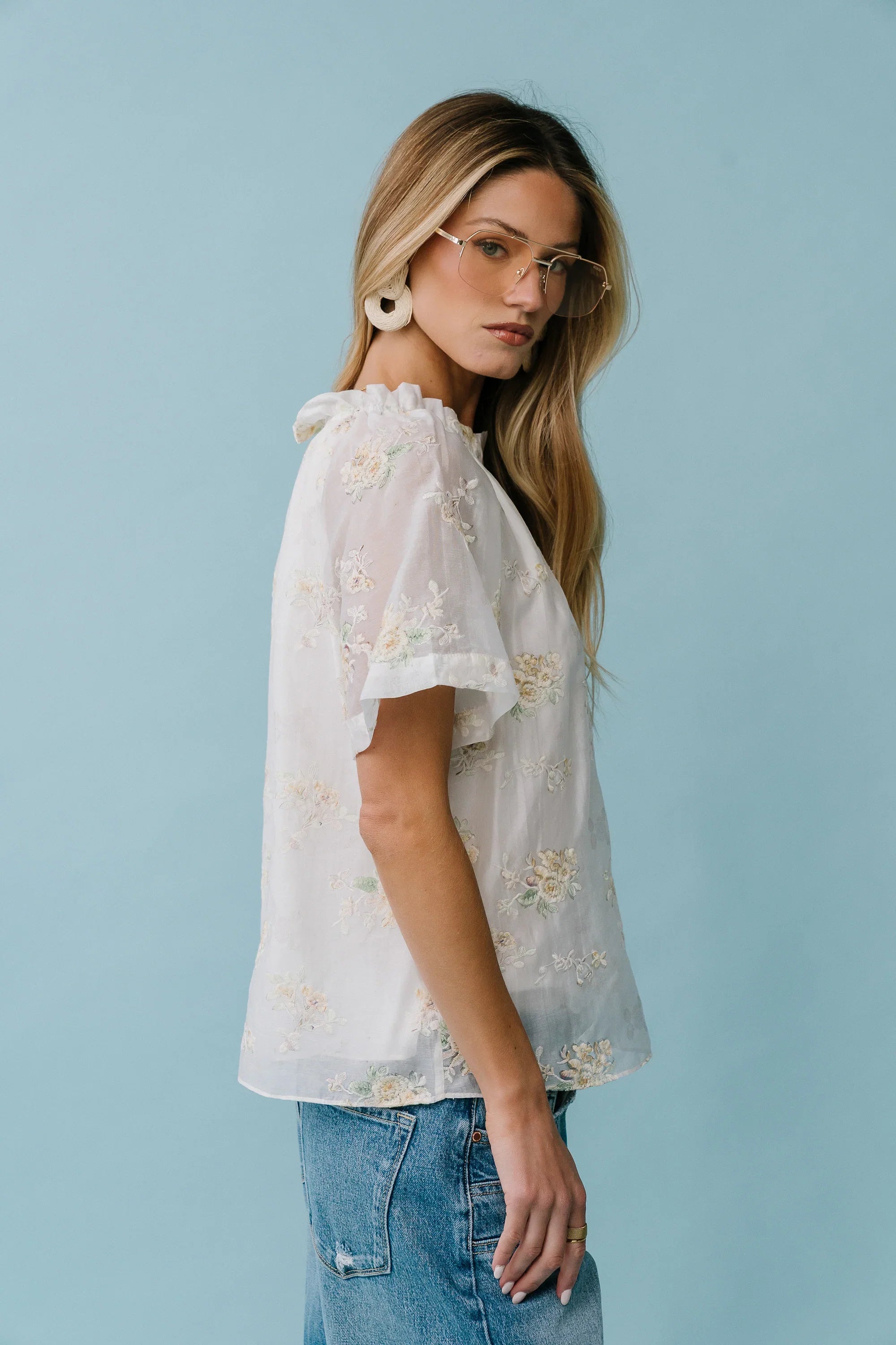 Randy Embroidered Blouse