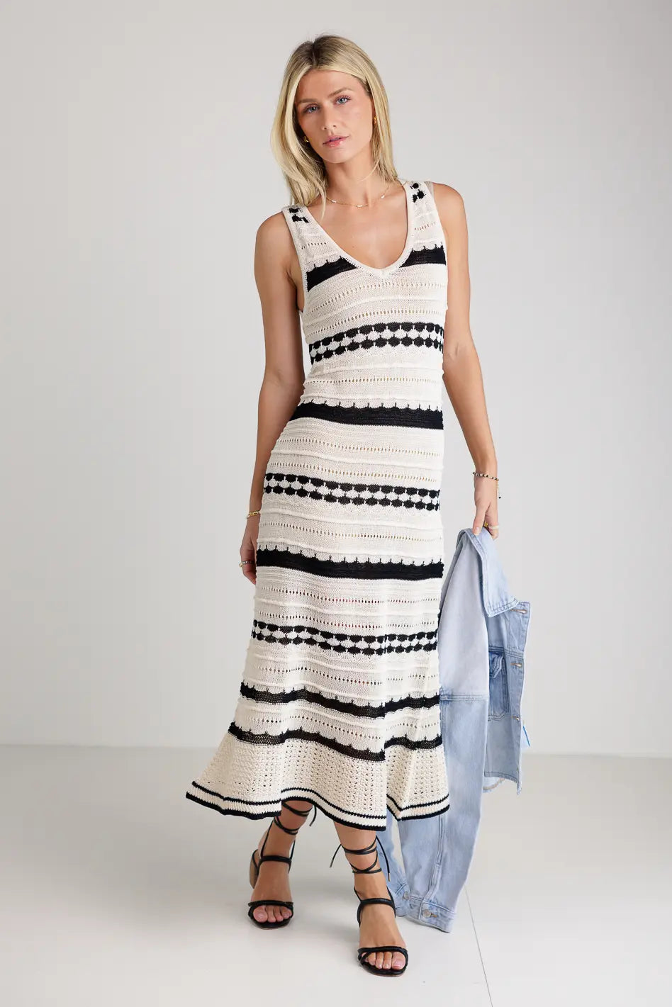 Stephanie Crochet Dress FINAL SALE