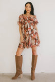 Jackee Floral Mini Dress FINAL SALE