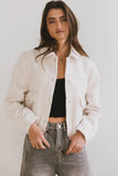 Nina Wool Blend Jacket in Cream FINAL SALE