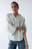 Ollie Striped Button Up