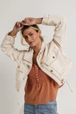 Cooper Cropped Denim Jacket FINAL SALE