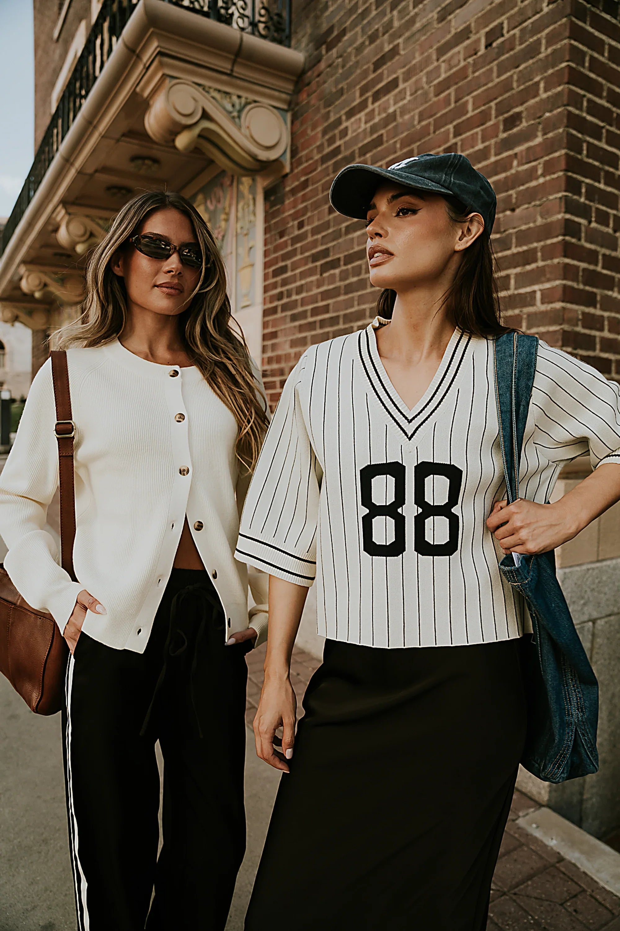 Debbie Ribbed Sweater in Ivory FINAL SALE