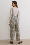 Ziggy Leopard Overalls FINAL SALE