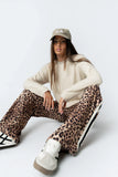 Leo Layered Sweater in Beige