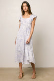 Jenny Floral Midi Dress FINAL SALE