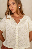 Gracie Floral Blouse FINAL SALE