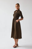 Jonas Gingham Midi Dress FINAL SALE