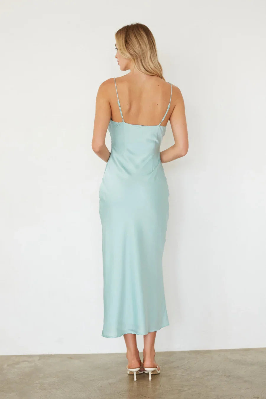 Amika Satin Maxi Dress