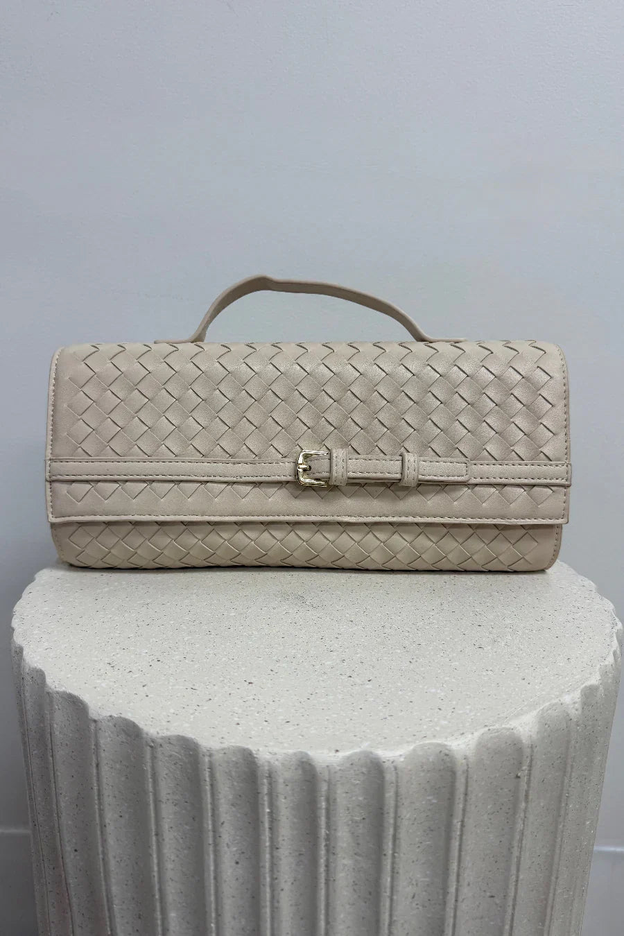 Emerson Crossbody Oatmilk Bag
