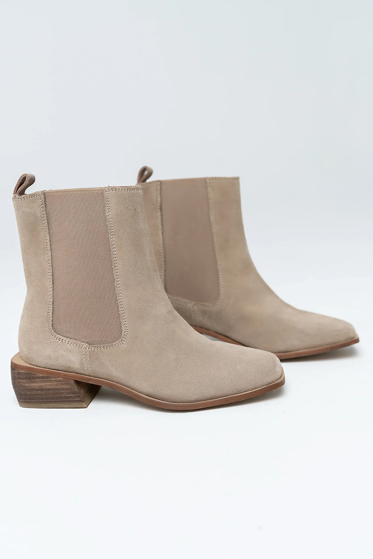 Effie Ankle Boot in Taupe FINAL SALE