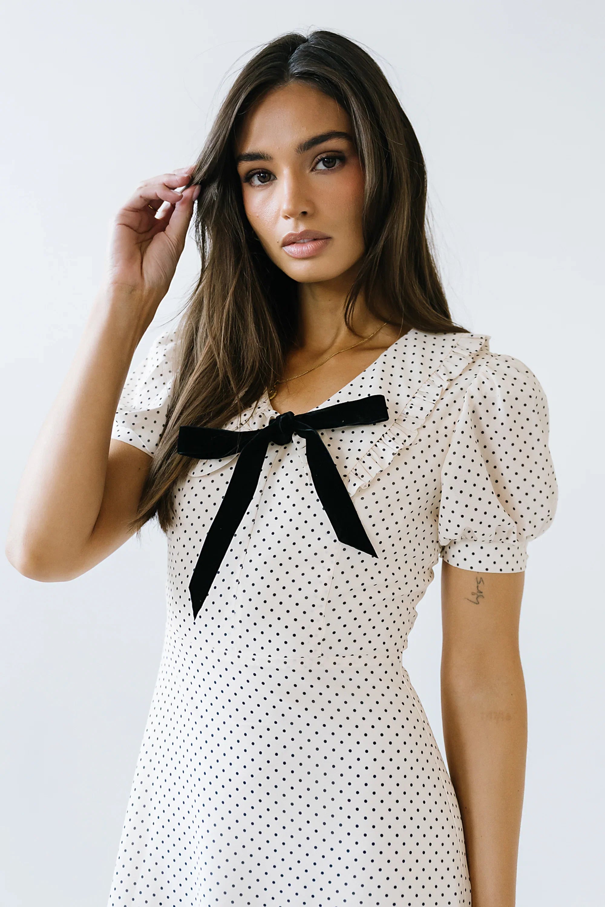Chloe Polka Dot Midi Dress FINAL SALE