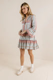Striped Textured Mini Dress FINAL SALE