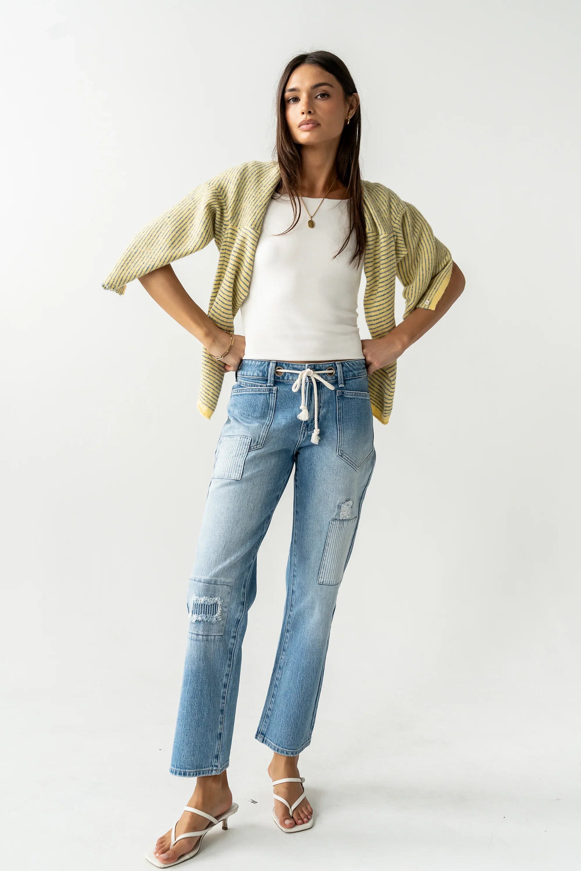 Lizzy Striped Cardigan