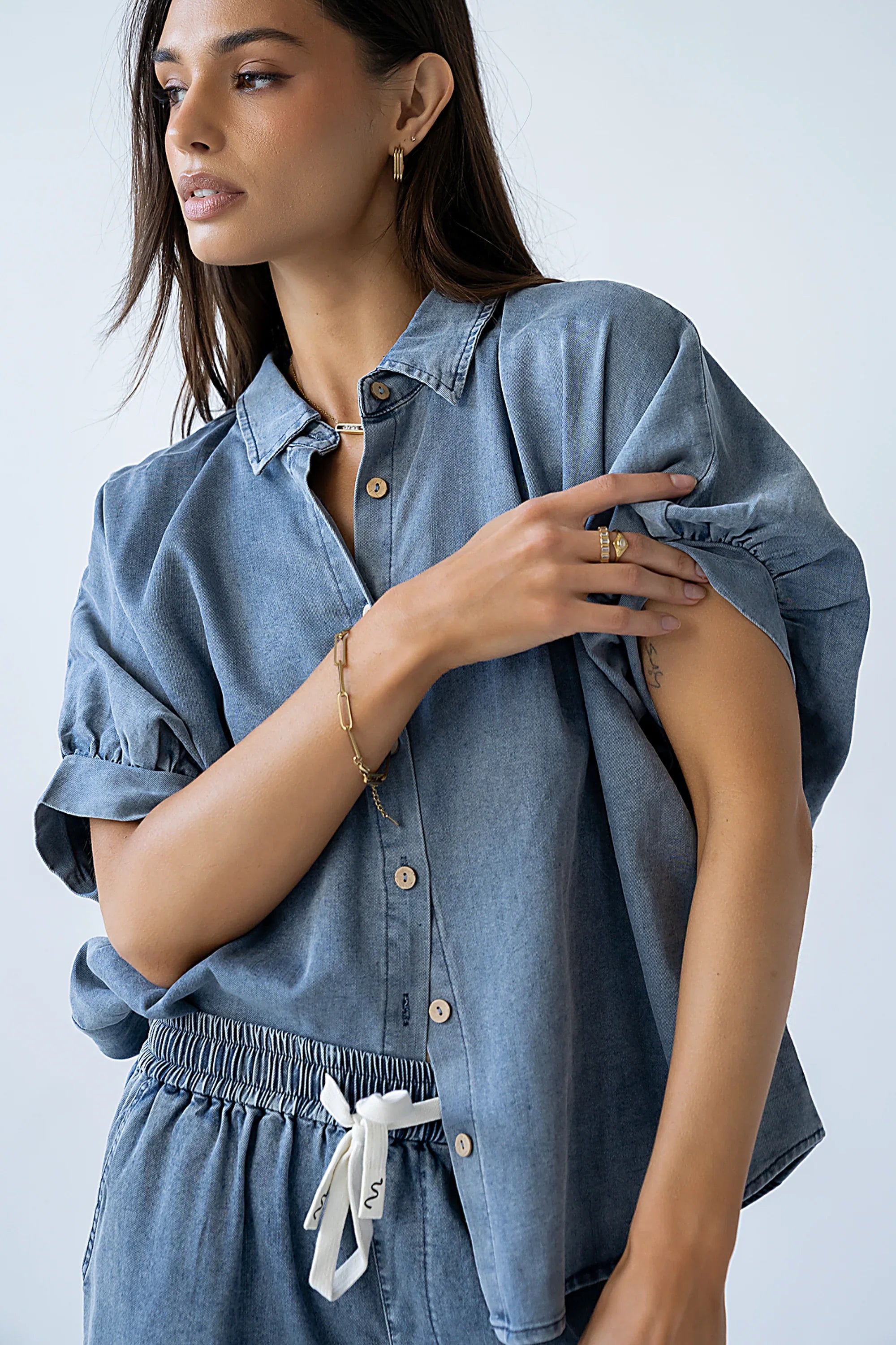 Kessie Button Up