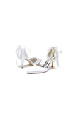 Pointed Toe Party Shoes with Ribbon Tie