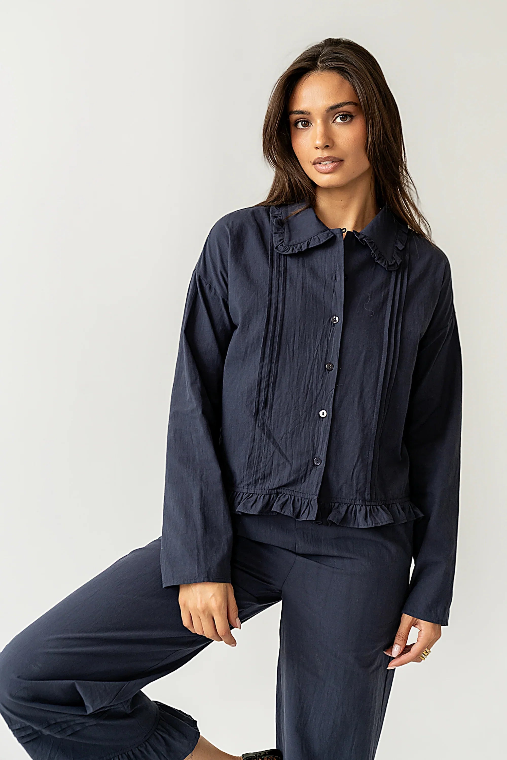 Alora Collared Blouse