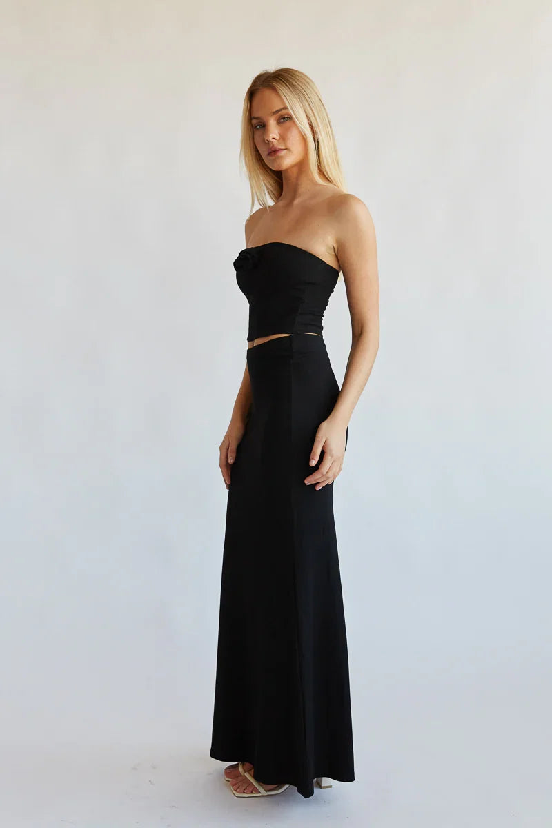 Rosalyn High Rise Maxi Skirt